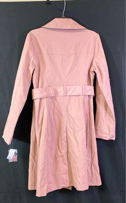 NY& Co Women's Pink Trench Coat- M NWT alternative image