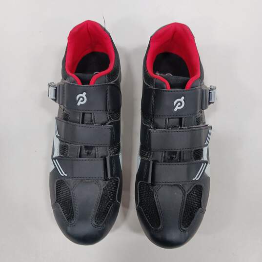 Peloton Men's Black Cycling Shoes Bike Size 10 image number 3