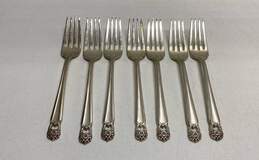 1847 Rogers Bros IS Silver Eternally Yours Silver Plated 20pc Flatware Loose Set alternative image