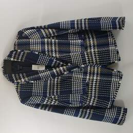 Ann Taylor Factory Women Button Up Muticolor Blazer Jacket S 6 NWT