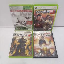 4pc. Bundle of Assorted Xbox 360 Video Games