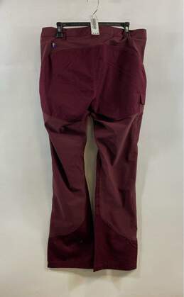 Fjallraven Womens Nikka Brown Flat Front Zipped Pockets Trouser Pants 32 alternative image