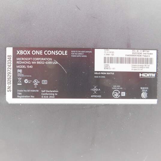 Xbox One Console Only image number 4
