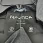 Women’s Nautica Short Stretch Lightweight Puffer Jacket W/Removeable Hood Sz M image number 4