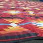 Pendleton Outdoor Packable Blanket 60"x72" in Southwestern Red Orange Print image number 2