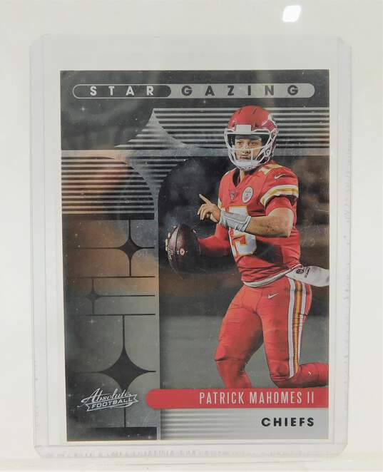 2020 Patrick Mahomes Panini Absolute Star Gazing Kansas City Chiefs image number 1