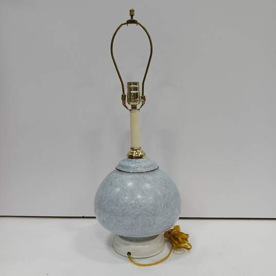 Vintage Ceramic Ginger Jar Style Table Lamp image number 2