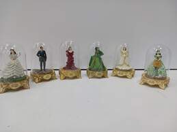 Bundle of 6 Vintage Turner Entertainment Co. Gone With The Wind Figurines