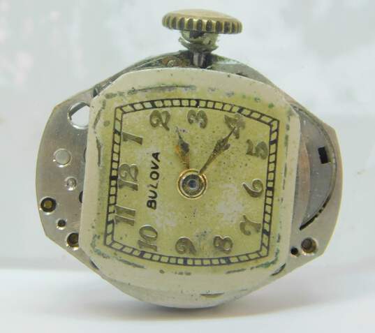 VNTG Women's Bulova Swiss RGP 17j Mechanical Watch image number 5
