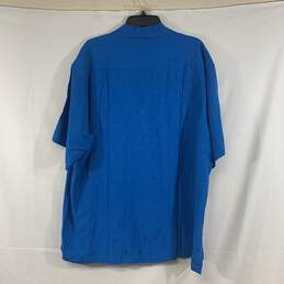 Men's Blue Tommy Bahama Silk Button-Up, Sz. XL alternative image