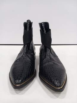 Valentino Women's Crocodile Boots Size 33 alternative image