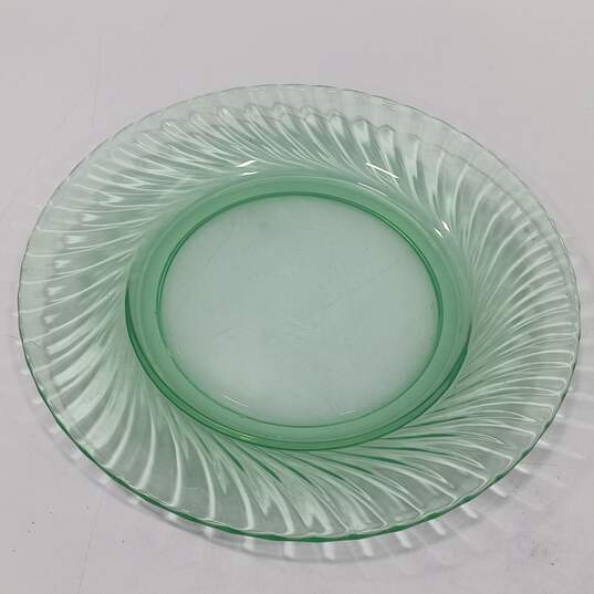 Bundle of Six Duncan Miller Spiral Flutes Salad Plates image number 5