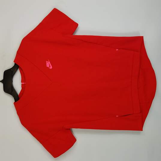 Nike Women Red Sweat Shirt XS image number 1