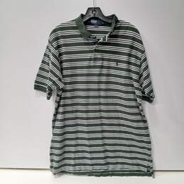 Polo by Ralph Lauren Cotton Striped Pattern Polo Style Shirt Size XL