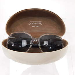Coach HC8088 L927 Selma 519811 Crystal Black Sunglasses w/ Case alternative image