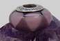 925 Pandora Retired Captivating Purple Glass Charm image number 5