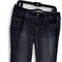 Womens Blue Medium Wash Pockets Stretch Denim Bootcut Leg Jeans Size 8 image number 3