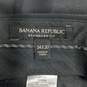 Banana Republic Black Standard Fit Dress Pants Size 34X30 image number 4
