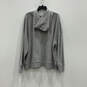 NWT Womens Gray Long Sleeve Hooded Classic Pullover Sweatshirt Size 2X image number 2