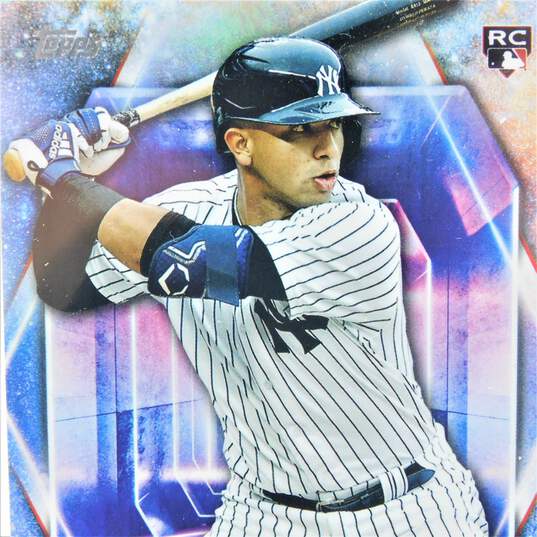 2023 Oswald Peraza Topps Rookie Stars of the MLB NY Yankees image number 2