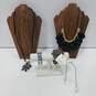 Dark Toned Fashion Jewelry Assorted 5pc Lot image number 1