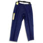 NWT Mens Blue Premium Stretch Denim Pockets Wide Leg Jeans Size 32x30 image number 3