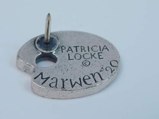 Patricia Locke Marwen Chicago 20th Anniversary Artist Palette Pins image number 4