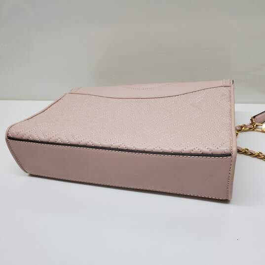 Buy the Wm VTG. Tory Burch Fleming Pink Convertible Leather Shoulder Bag