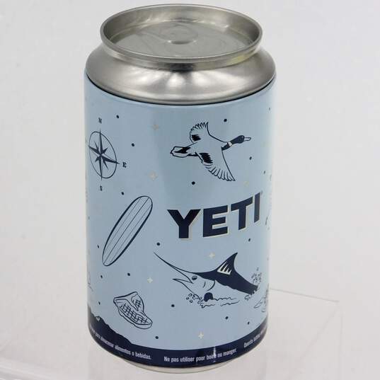 Yeti Limited Edition Blue Pop Top Collectible Storage Can image number 1