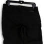 Womens Black Flat Front Slash Pocket Straight Leg Ankle Pants Size 8 image number 4
