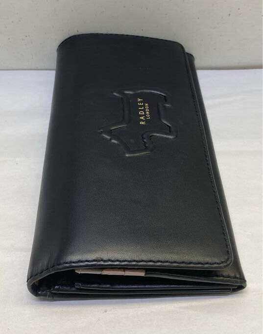 Radley London Leather Matinee Wallet Black image number 4