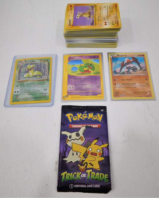 Pokemon TCG Lot of 100+ Cards w/ Victreebel Holofoil Rare 14/64 + More image number 1