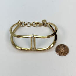 Designer J. Crew Womens Gold-Tone Lobster Clasp Chain Bracelet 21.4g alternative image