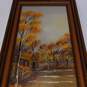 D. Bohm Painting Of A Cottage In Autumn image number 5