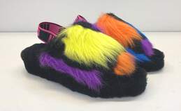 UGG Fluff Yeah Slingback Sandals Multicolor 6