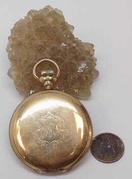 Antique Waltham Riverside 17 Jewel Gold Filled Hunters Case Pocket Watch 69.9g alternative image