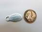 Please Return To Tiffany Sterling Silver Oval Pendant 2.5g image number 3
