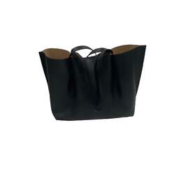 Emilia Large Tote Leather Shoulder Handbag Black alternative image
