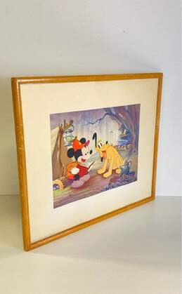 Mickey Pluto Dye Transfer Image Print by Walt Disney Productions c. 1939 Framed alternative image