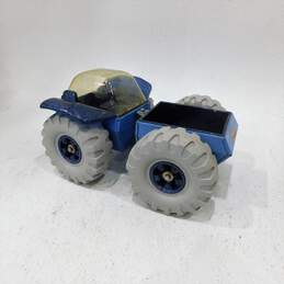 VTG 1970s Tonka Crater Crawler Space Moon Vehicle Blue Pressed Steel Toy