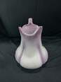 Vintage Ironstone Purple Ceramic Floral Themed Water Pitcher image number 2