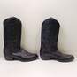 Ariat Men's Heritage R Toe Black Deertan Western Boots Size 11D image number 2