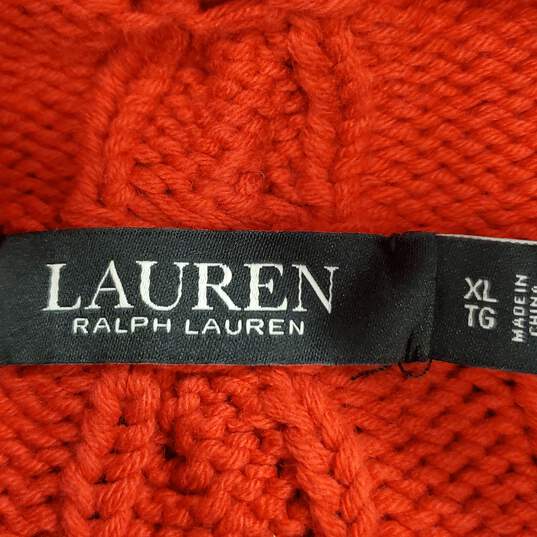 Ralph Lauren Women Red Sweater XL image number 3
