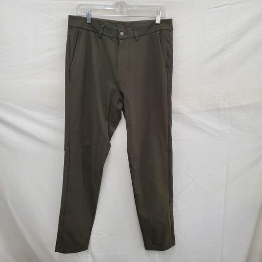 Lululemon MN's Athletica Forest Green Trousers  Size 32 x 32 image number 1
