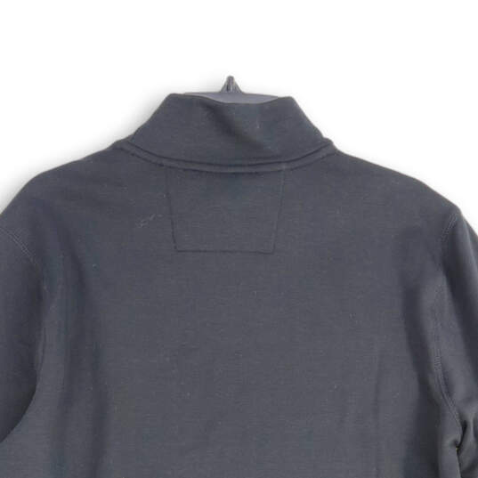 NWT Mens Black Polartec Long Sleeve Mock Neck Pullover Sweater Size Large image number 4