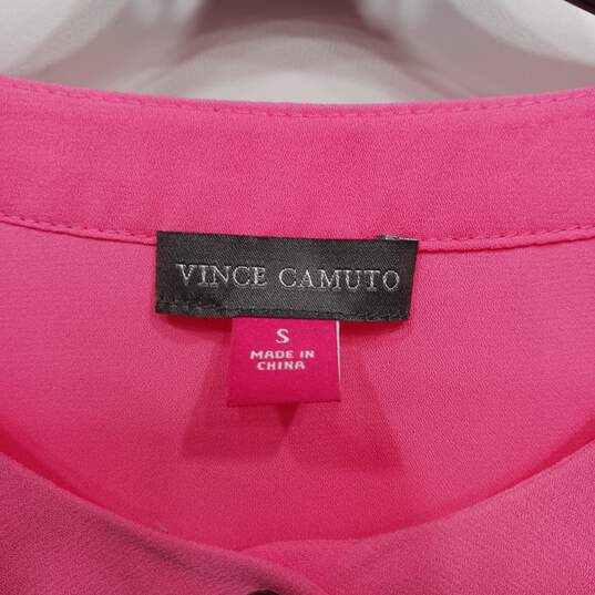 Vince Camuto Women's Pink Blouse Size S W/Tags image number 5