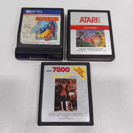 Bundle of 10 Assorted Vintage Atari Games image number 4
