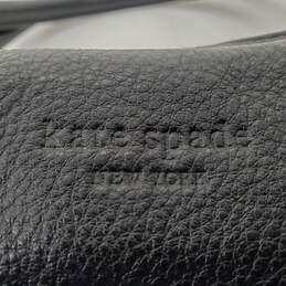 Kate Spade New York Black Leather Top Handle Satchel Bag alternative image