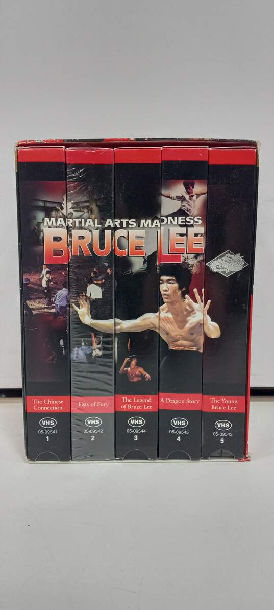 Martial Arts Madness Bruce Lee 5 Movie VHS Collection image number 2