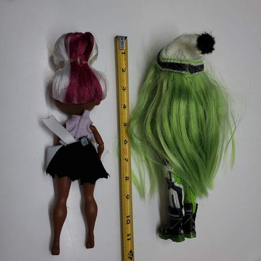 Rainbow High Jr High Fashion Doll +LOL Surprise OMG Movie Magic Doll image number 4